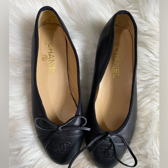 Flats womens bailarinas size 37 6.5 black color - Picture 1 of 8